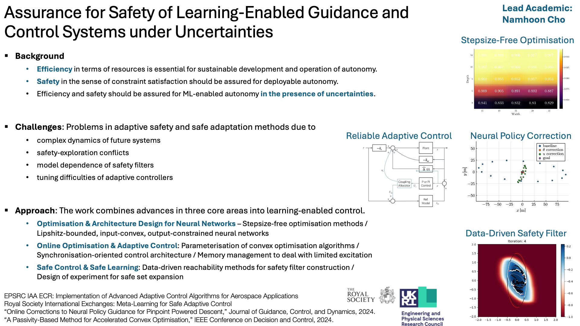 Assurance for Safety of Learning-Enabled Guidance and Control Systems under Uncertainties